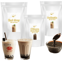 Té de Leche en Polvo Assam Premium, 0.2 kg por Bolsa, Aditivos Alimentarios de Alta Calidad, Polvo para Bebidas Instantáneas, 18 Meses de Duración, Bebida Fría/Caliente
