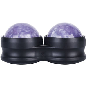 Acier inoxydable 304 glace Gel Double Balls Deux-en-un boule de massage combinaison résine balle de massage manuelle - Product Image 3
