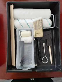 नई शैली स्पंज पेंट रोलर ब्रश सेट ट्रे दीवार पेंट ब्रश दीवार पेंट रोलर - Product Image 4