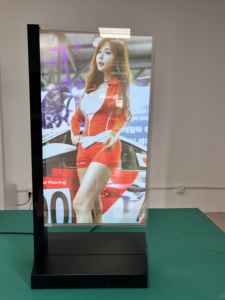 30 inch trong suốt Màn hình <span class=keywords><strong>OLED</strong></span> màn hình kỹ thuật số biển hiển thị đứng trong suốt Máy tính để bàn quảng cáo Màn hình LCD - Product Image 2