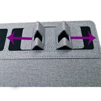 Organisateur de bureau OEM Logo ODM Tapis de chargeur Tapis de souris Tapis de souris à chargement sans fil