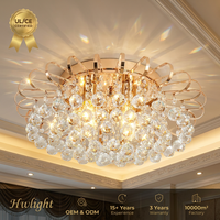 Lustre de plafond fantaisie, luminaire en cristal lumineux en forme de fleur, luminaire suspendu pour la décoration de la maison, plafonnier moderne