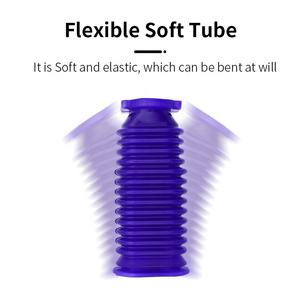 Rouleau souple de remplacement Rouleau souple Bleu Tuyau inférieur Tuyau de buse Compatible avec l'aspirateur Dysons V6 V7 V8 V10 <span class=keywords><strong>V11</strong></span> - Product Image 4