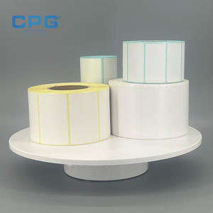 Papier d'étiquettes thermiques de qualité supérieure, adhésif puissant, 2x3 pouces, 3x5 pouces, 120 g/m², pour supermarchés, commerces de détail, étiquettes d'épicerie - Product Image 1