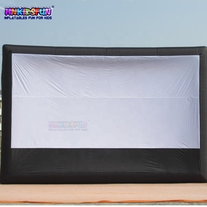 Grand écran de cinéma extérieur gonflable avec projecteur-Installation facile, étanche et durable pour le cinéma et les événements publicitaires - Product Image 2