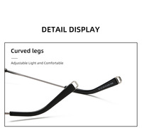 Lunettes de soleil polarisées unisexes classiques, tendance et de qualité supérieure, avec monture carrée en métal hybride Sunray, protection anti-reflets UV400