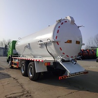 Camión de Succión de Aguas Residuales Sinotruk Howo, Vehículo de Limpieza Móvil, Camión de Succión de Aguas Residuales Usado Howo en Venta