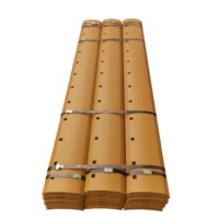 Pièces de rechange pour niveleur moteur électrique, 3 points, 13 trous lames de dégradé courbées, bord de coupe 5d9558 pour niveleur 140g