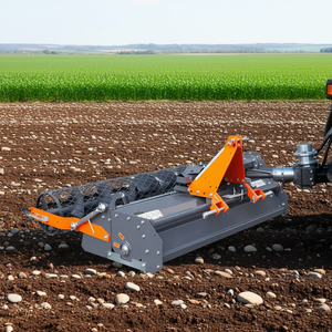 Motoculteur rotatif de 65 pouces pour le labourage des pierres, attelage 3 points pour tracteurs de 35 à 60 CV, arbre de prise de force, capacité de 2,2 pouces - Product Image 2