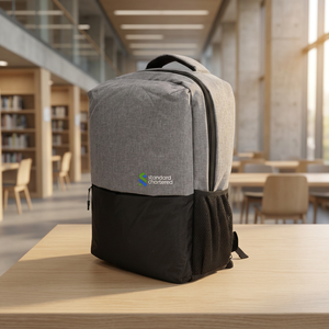 Sac d'ordinateur portable professionnel Liviya - Style professionnel, grande capacité, imperméable, multifonction, en cuir PU, polyester, housse en PP - Product Image 5