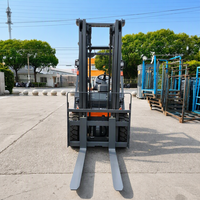 Chariot élévateur diesel SAFER de haute qualité avec moteur japonais, capacité de levage de 2,5 tonnes, 3 tonnes, 3,5 tonnes, forte capacité de montée, fabriqué en Chine