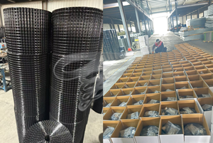 Maille de protection pour panneaux solaires - Maille métallique noire 8x100 pieds |   Barrière robuste anti-oiseaux et anti-nuisibles pour la sécurité des nettoyages de panneaux solaires - Product Image 4