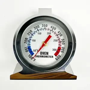 Temperature Resistant Oven Thermometers Household Stainless Steel Thermometer BBQ Kitchen Baking for heat system electric heater