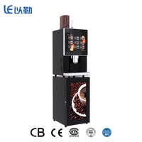 LE307A Distributeur automatique de café de table en promotion avec distributeur de snacks