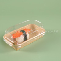 Boîte en papier de qualité alimentaire pour la restauration rapide, vente en gros d'usine, conteneur personnalisé pour salade de fruits, boîte à sushi en papier kraft