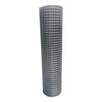Clôture en treillis métallique galvanisé soudé Liancheng, tissage plat, revêtement PVC, maille 1x1 pouce, pour lapins, poulaillers et animaux de compagnie