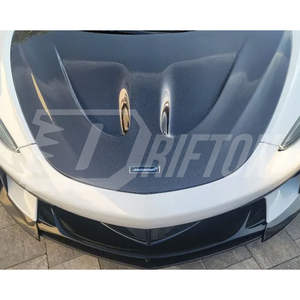 Capó Delantero de Fibra de Carbono Seca Estilo P1 para McLaren GT - Product Image 1