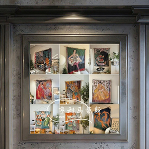 Phong cách hiện đại ngựa hoa tự làm kỹ thuật số vẽ tay vải khung gỗ vừa dầu hỗ trợ cơ sở giấy có tính năng động vật - Product Image 1