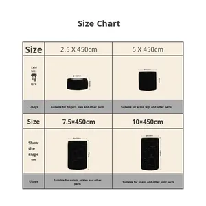 Ce Viện trợ đầu tiên đàn hồi gắn kết bác sĩ thú y bọc y tế không dệt Acrylic keo tự dính lớp I băng tự dính màu sắc cầu vồng - Product Image 5