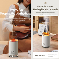 Hxtc88 chambre maison voiture Usb Cool brume huile essentielle diffuseur d'arôme Portable ultrasons Mini Air volcan fumée méduse humidificateur