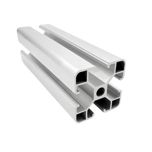 Nhôm công nghiệp hồ sơ 4040 Hợp kim nhôm dây chuyền lắp ráp xe đẩy Bảng khung hàng rào khung hướng dẫn đường sắt - Product Image 4