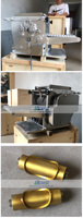 Machine à fabriquer des tortillas de maïs entièrement automatique / en acier inoxydable / épaisseur réglable / pour tacos mexicains