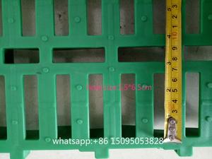 Nouveau plancher de latte en plastique de 600*600mm pour le matériel de pp de bétail d'élevage de chèvre pour le panneau à lattes de fuite de fumier de soin de moutons - Product Image 2