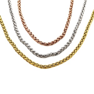 Stainless Steel Dragon Bone Chain Necklace Unisex Hip Hop Jewelry Electroplated Colorfast Titanium Steel Fashion Chain Link - Product Image 5