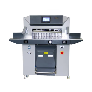 Mesin pemotong kertas hidrolik 6710PX, alat kantor pemotong kontrol <span class=keywords><strong>Program</strong></span>, mesin pemotong kertas CNC Hydraulic Ulis kecepatan tinggi - Product Image 6