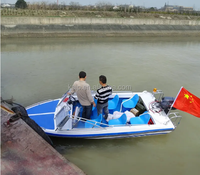 Bateau Jet en Fibre de Verre Personnel Meilleur Design pour Sports Nautiques, Kart, Vente Multi-Fonctionnel, Bateau Rapide Compétitif et de Divertissement
