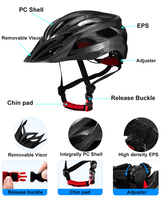 Gudook Hot Casque de vélo adulte léger, respirant et réglable pour les navetteurs et le cyclisme sur route Casque pour hommes et femmes