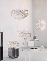 JYLIGHTING Lampe à suspension d'art minimaliste nordique de designer moderne Nuage créatif pour les lustres de salon et de salle à manger Lampes suspendues