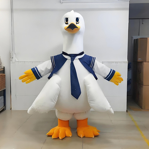 Shengye personnalisé de haute qualité taille adulte publicité commerciale Performance personnage costumes oiseaux <span class=keywords><strong>mouette</strong></span> mascotte Costume à vendre - Product Image 1