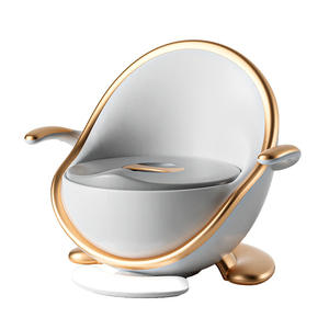 Siège de toilette pour enfants en forme de pomme, en matériau PP, avec fonction phosphorescente, pour enfants de 0 à 3 ans. - Product Image 2