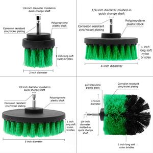 4 pièces <span class=keywords><strong>Brosse</strong></span> de Nettoyage <span class=keywords><strong>Brosse</strong></span> <span class=keywords><strong>Autolaveuse</strong></span> Kit de <span class=keywords><strong>Brosse</strong></span> pour le Nettoyage de la Salle De Bain - Product Image 2