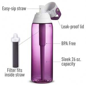 Bouteille d'eau sportive en plastique sans BPA, légère et grande capacité, pour les activités scolaires des enfants - Product Image 6