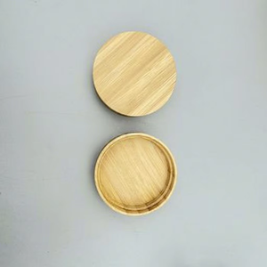 Envases Redondos <span class=keywords><strong>de</strong></span> Bambú <span class=keywords><strong>de</strong></span> 90 ml, Frascos <span class=keywords><strong>de</strong></span> Vidrio Cosméticos Vacíos, Fabricante YMP HM-096 con Tapa <span class=keywords><strong>de</strong></span> Bambú - Product Image 5