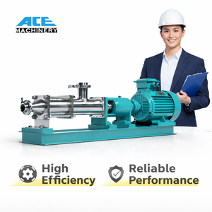 Pompe hélicoïdale simple en acier inoxydable à prix d'usine pour la mélasse - Product Image 2