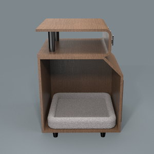 Luxury Cute Wooden Pet <strong>Cages</strong> Houses <strong>Furniture</strong> With Soft Cushion <strong>Dog</strong> House Kennel Cat <strong>Dog</strong> Bed - Product Image 2