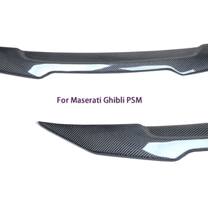 สปอยเลอร์หลังคาร์บอนไฟเบอร์ทรง Ghibli PSM สำหรับรถยนต์ปี 2013-2022 - Product Image 3