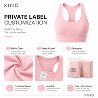 Soutien-gorge de yoga OEM pour femme grande taille, léger, respirant, extensible dans 4 directions, maintien élevé, anti-UV, anti-odeur, vêtement de sport en Spandex/Nylon