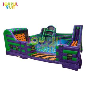JOYFUL FUN Factory Équipement d'amusement gonflable extérieur Parc de <span class=keywords><strong>trampoline</strong></span> gonflable Parc gonflable - Product Image 1