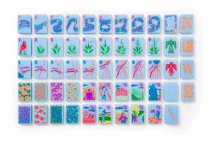 Mahjong Americano de Lujo Moderno con Temática Musical, 160 Piezas, Melamina Acrílica, Mapa de Ciudad y Diseño Floral, Regalos para Fiestas - Product Image 4