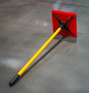 AMF Professional 11 "x 11" Poly-Coated Cast Iron Heavy Duty Dirt Tamper Sello de hormigón y pisones de mano de <span class=keywords><strong>asfalto</strong></span> - Product Image 4