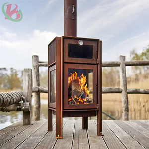 Poêle et four à pizza d'extérieur en acier corten nouveau produit Offre Spéciale foyer extérieur - Product Image 2