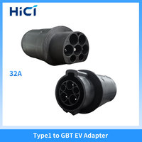 Adaptateur HICI AC Type 2 vers Tesla adaptateur de charge de voiture électrique pour Type 2 EU vers NACS adaptateur de connecteur Tesla EV pour Tesla