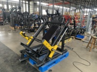 Máquina Smith & Row de Acero para Uso Comercial con Placas de Peso y Características de Seguridad para Entrenamiento de Fuerza y Culturismo