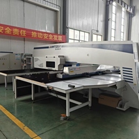 Presse à tourelle servo automatique CNC Dontzer DES-300 pour le poinçonnage de tôles, directement de l'usine