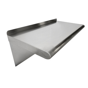 Jincheng NSF Knock-down cấu trúc thương mại cạnh tròn 304 S/s thép không gỉ Tường Gắn kệ - Product Image 1