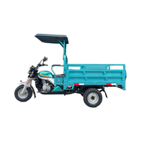 Tricycle de fret motorisé WangHu à carrosserie ouverte, 2T, haute capacité de charge, revêtement antirouille, moteur refroidi par air, 50-70 km/h, 3 roues, le meilleur